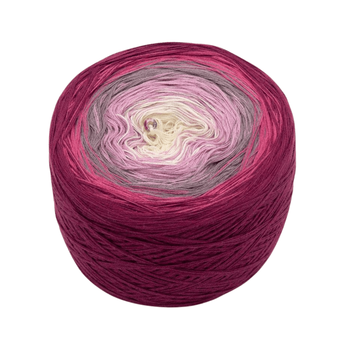 Beerenkörbchen - Bobbel Wolle und Farbverlaufsgarn von Chiemseegarn