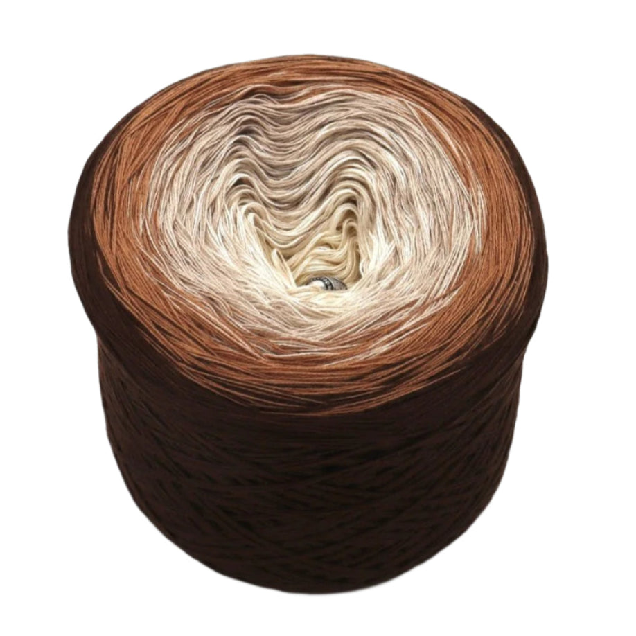 Chai Latte - Bobbel Wolle und Farbverlaufsgarn von Chiemseegarn