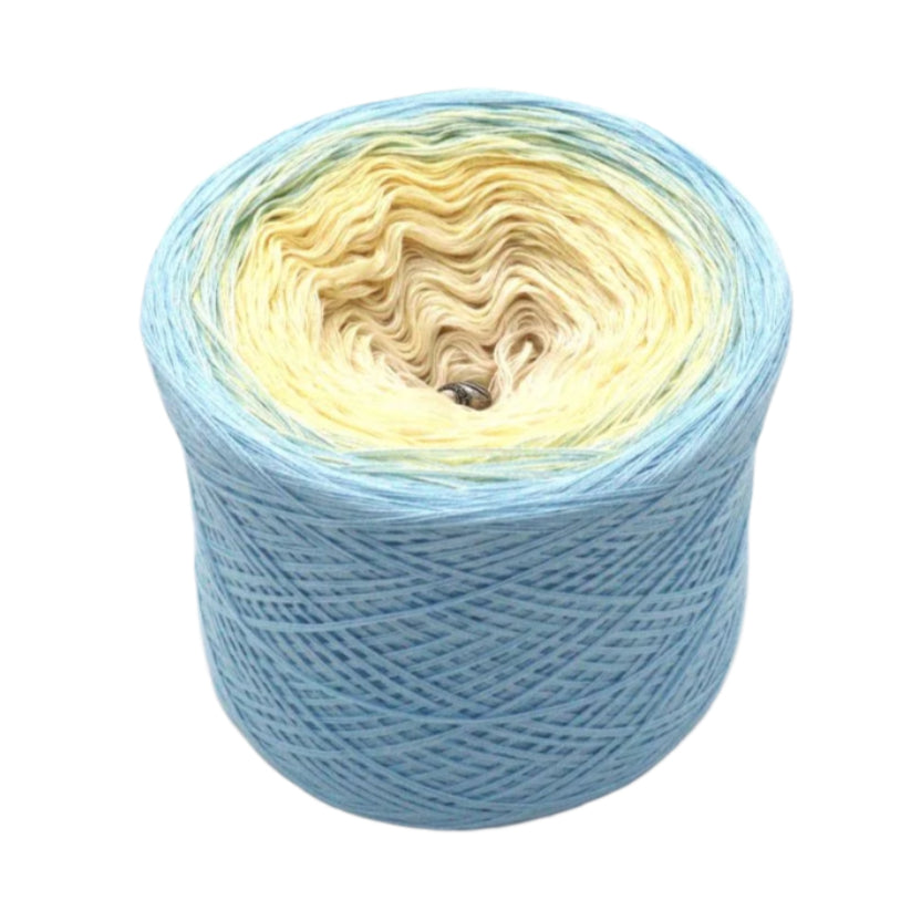 Cheesecake - Bobbel Wolle und Farbverlaufsgarn von Chiemseegarn