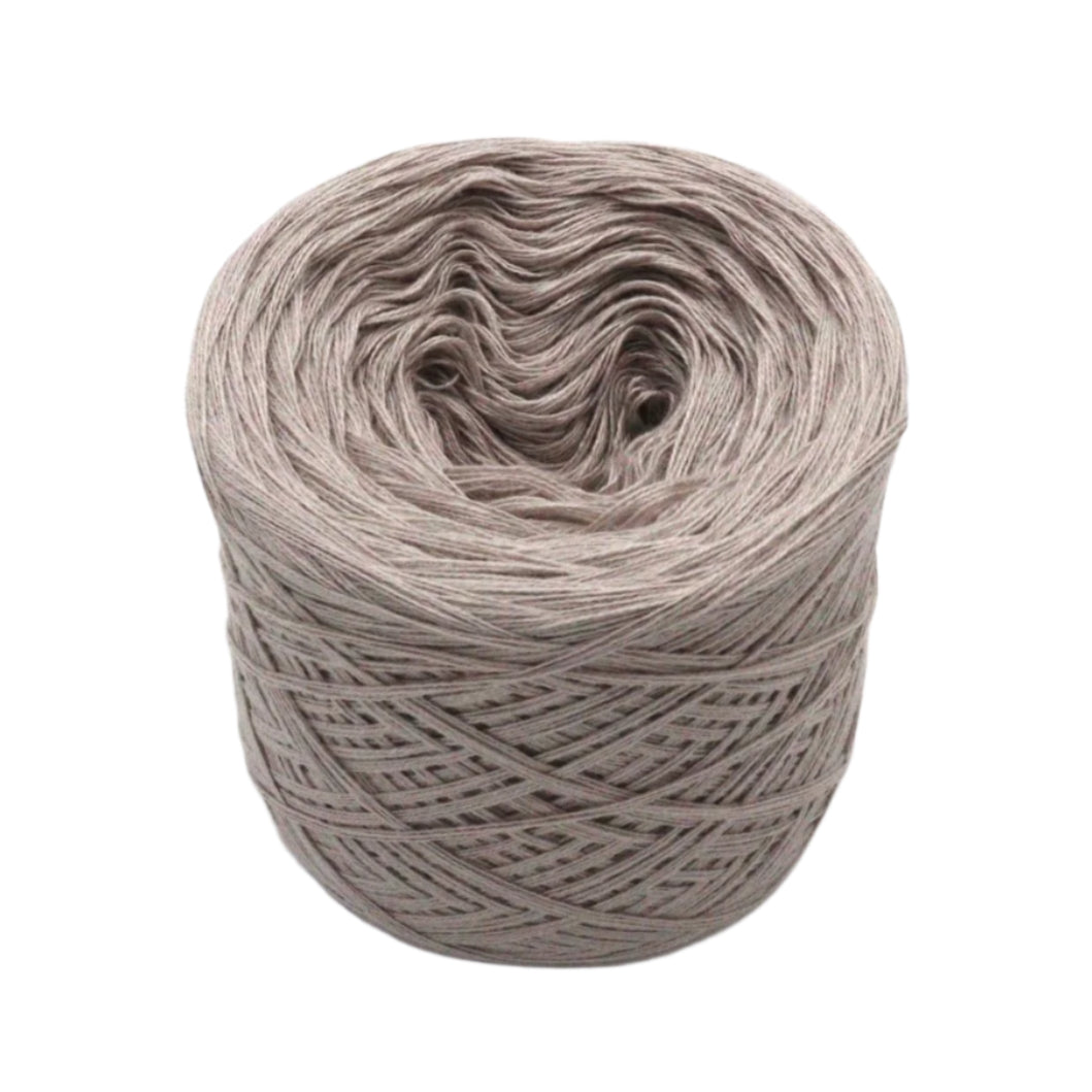 Einfarbiges gefachtes Garn "Beton" - Bobbel Wolle und Farbverlaufsgarn von Chiemseegarn