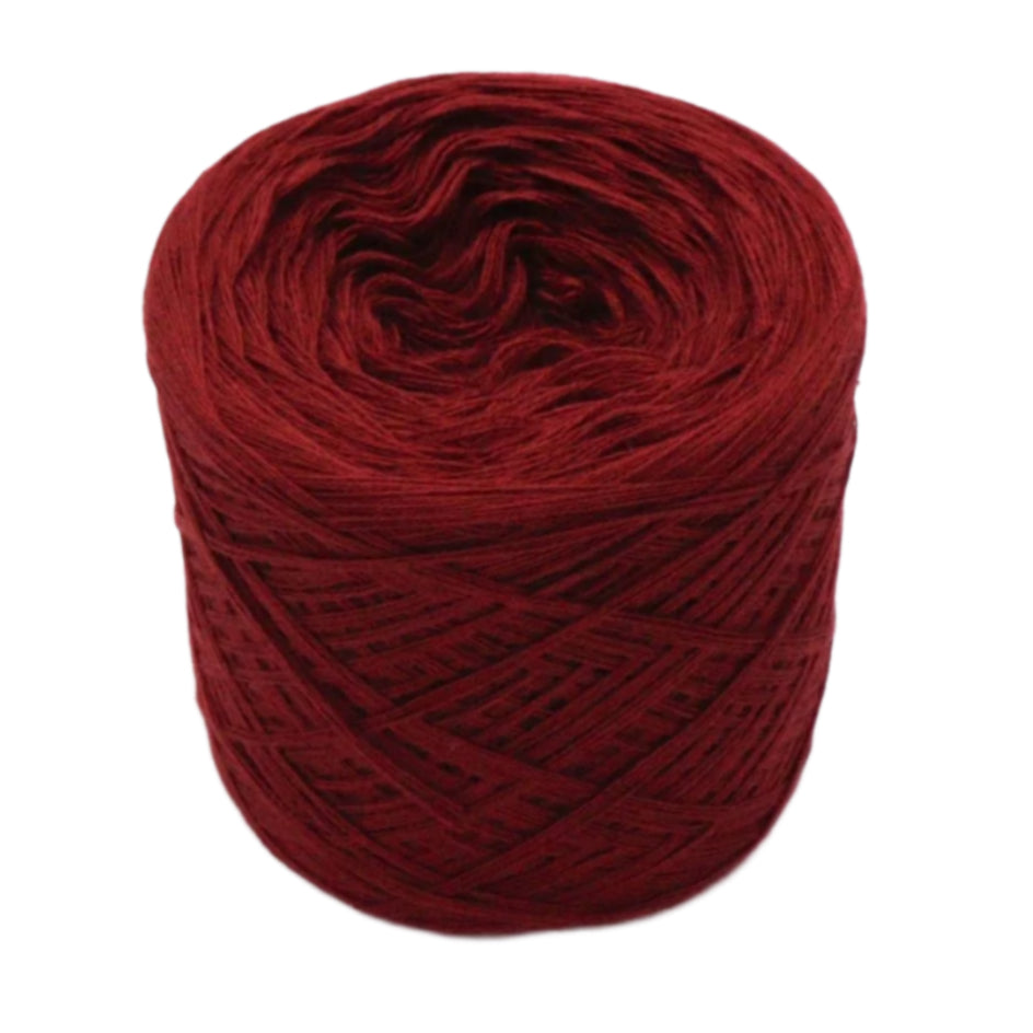 Einfarbiges gefachtes Garn "Malaga" - Bobbel Wolle und Farbverlaufsgarn von Chiemseegarn