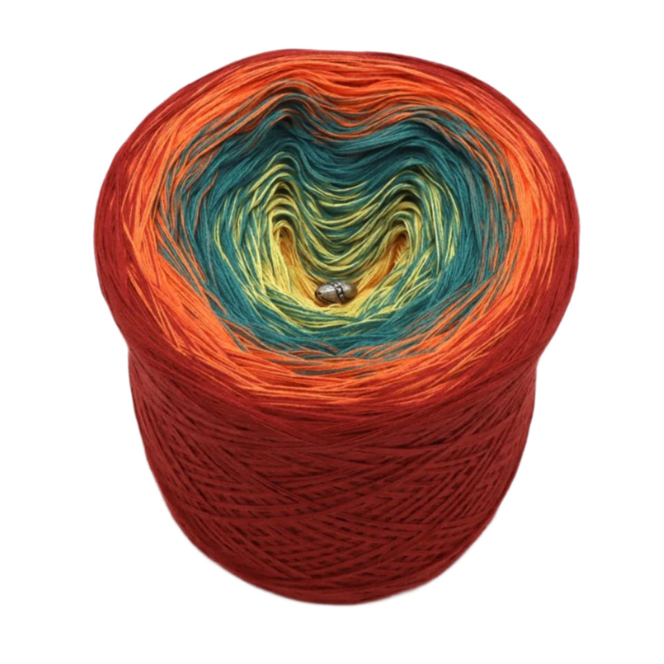 Erntefest - Bobbel Wolle und Farbverlaufsgarn von Chiemseegarn