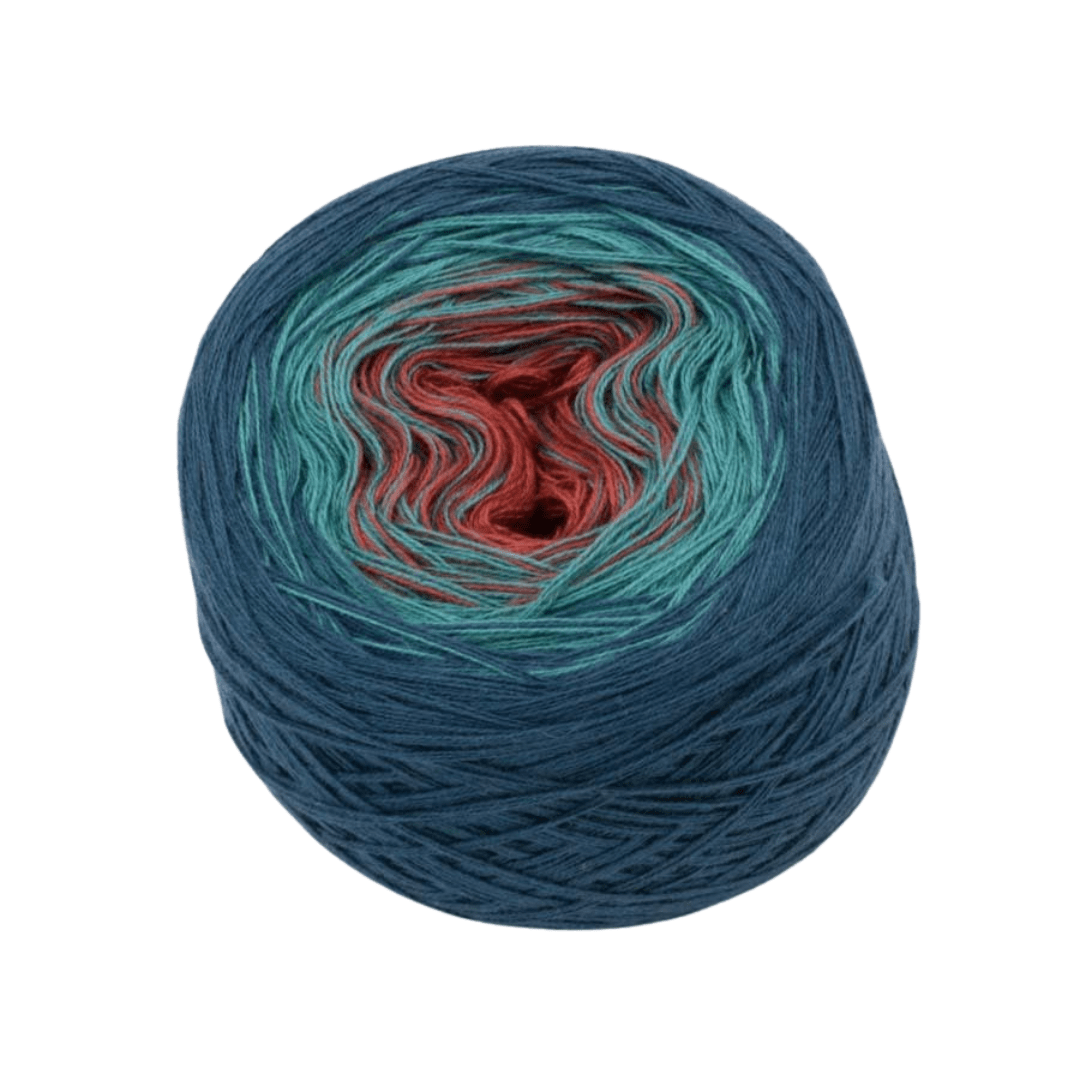 Frostrose - Bobbel Wolle und Farbverlaufsgarn von Chiemseegarn