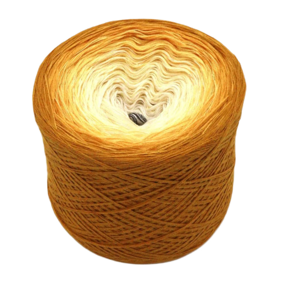 Kurkuma Ingwer Shot - Bobbel Wolle und Farbverlaufsgarn von Chiemseegarn