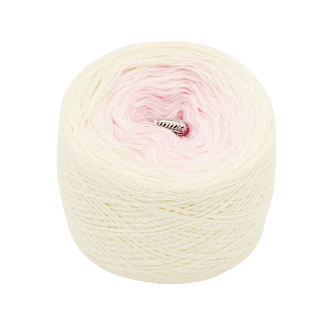 Rosenknospe - Bobbel Wolle und Farbverlaufsgarn von Chiemseegarn