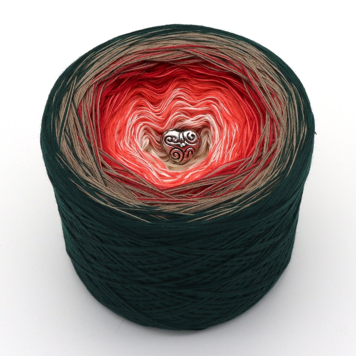 Adventsstimmung - Bobbel Wolle und Farbverlaufsgarn von Chiemseegarn