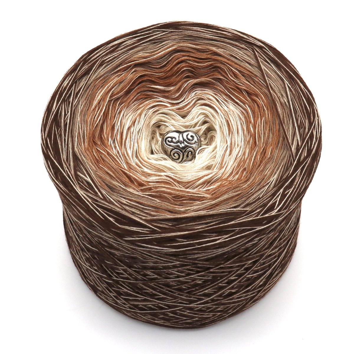 Bergwanderung - Bobbel Wolle und Farbverlaufsgarn von Chiemseegarn