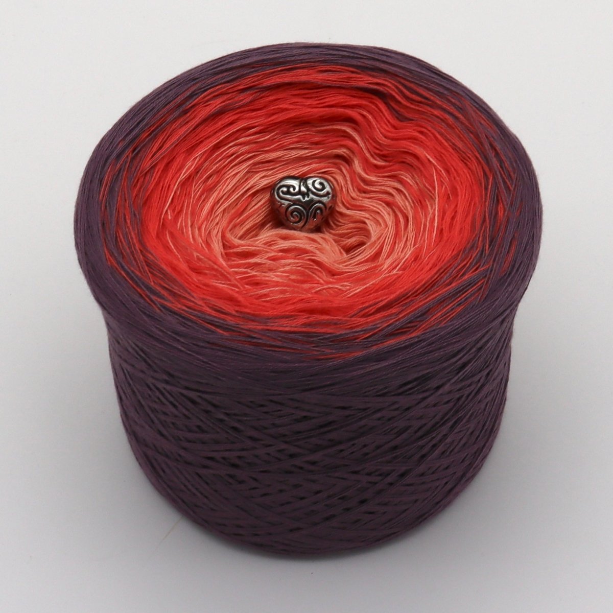 Drachenfeuer - Bobbel Wolle und Farbverlaufsgarn von Chiemseegarn