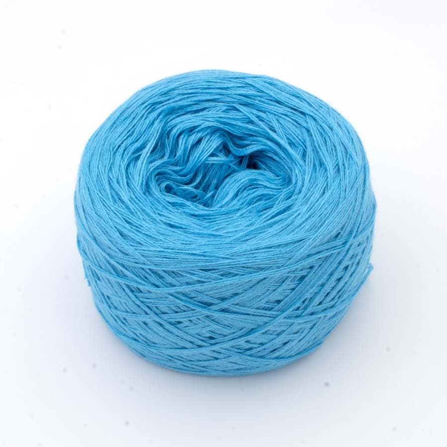 Einfarbiges gefachtes Garn "Capri" - Bobbel Wolle und Farbverlaufsgarn von Chiemseegarn