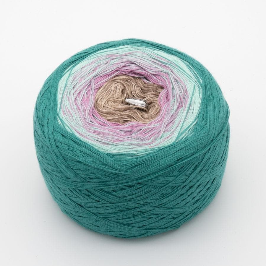 Kleeblüte - Bobbel Wolle und Farbverlaufsgarn von Chiemseegarn