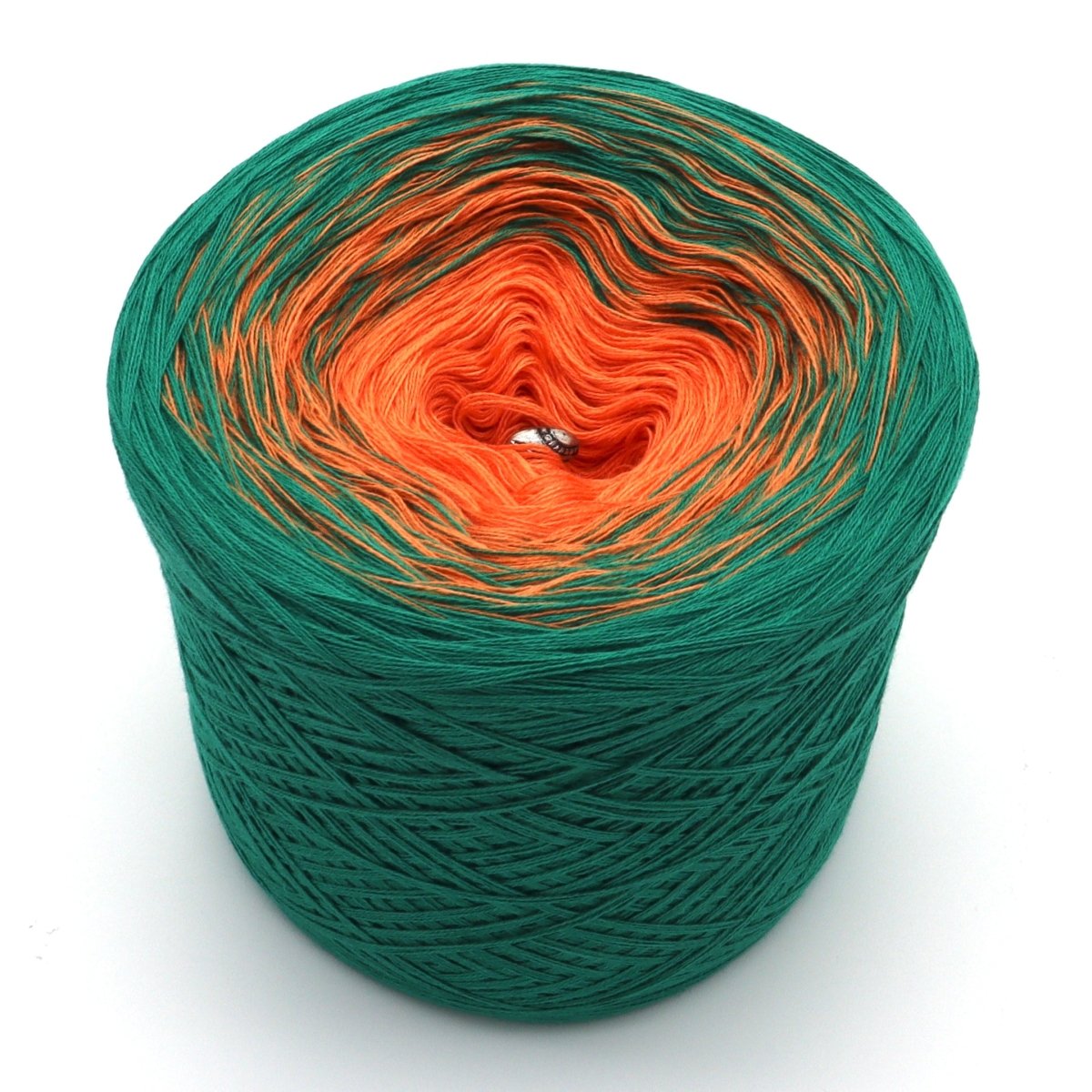 Kürbis - Bobbel Wolle und Farbverlaufsgarn von Chiemseegarn