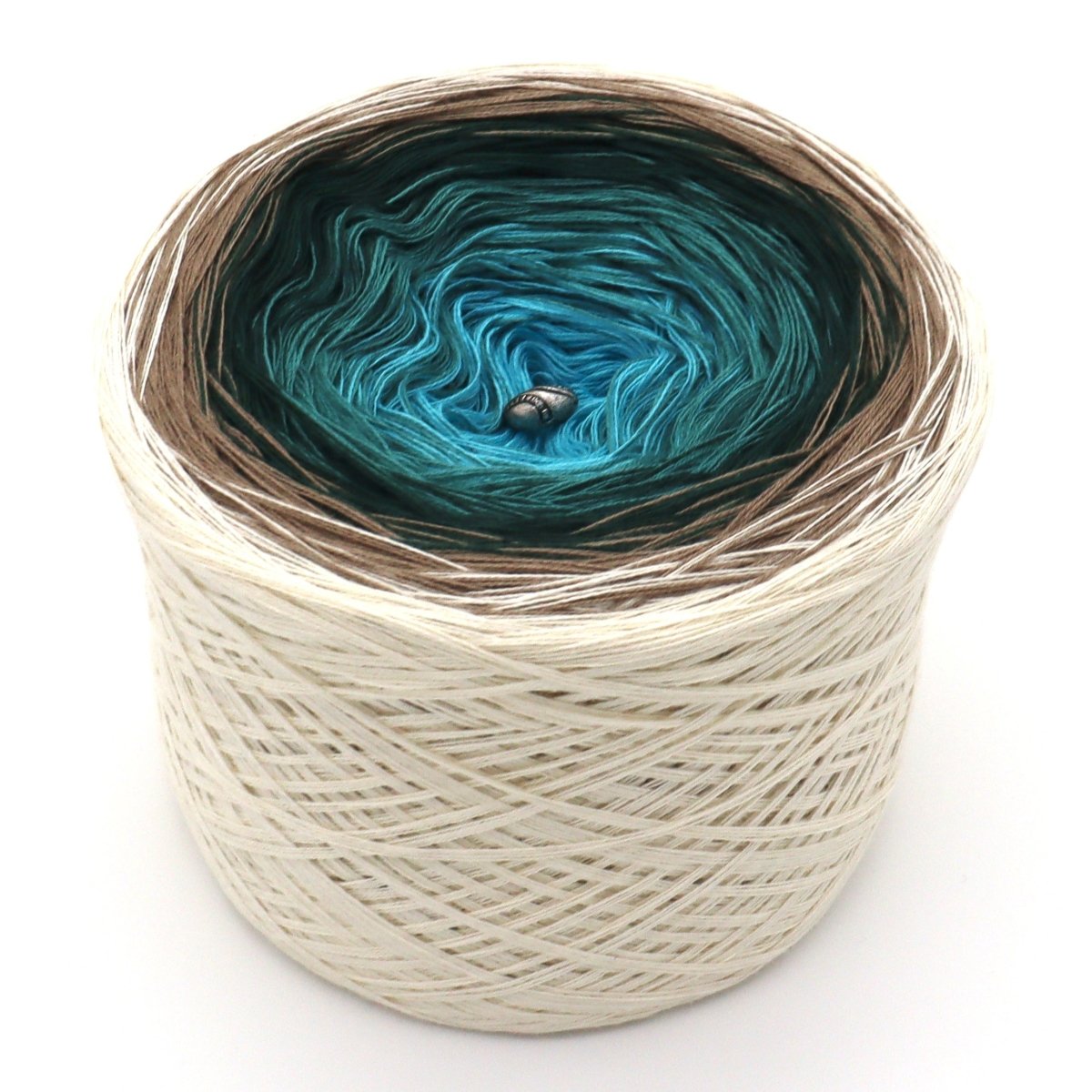 Moraine Lake - Bobbel Wolle und Farbverlaufsgarn von Chiemseegarn