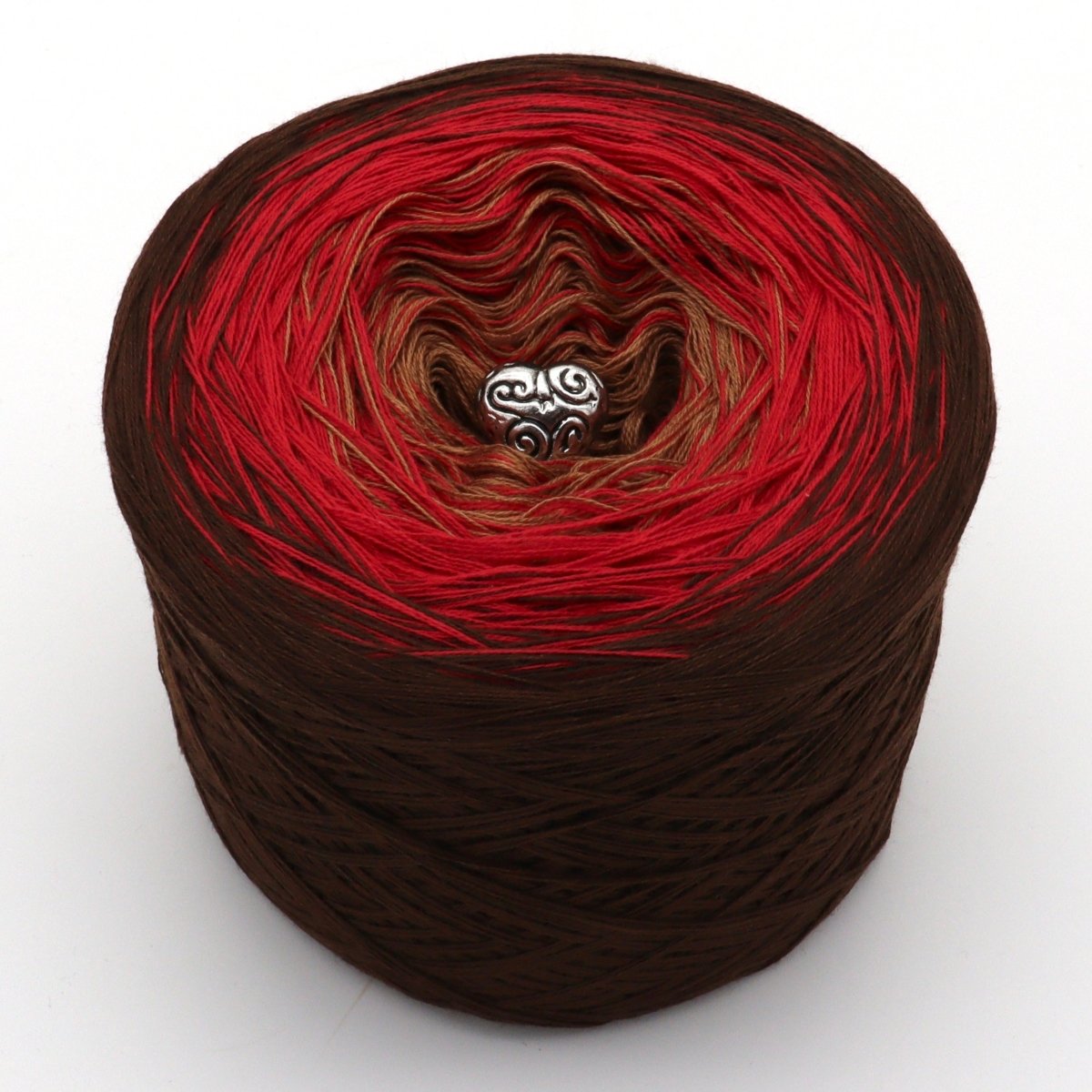 Orientalischer Sonnenuntergang - Bobbel Wolle und Farbverlaufsgarn von Chiemseegarn