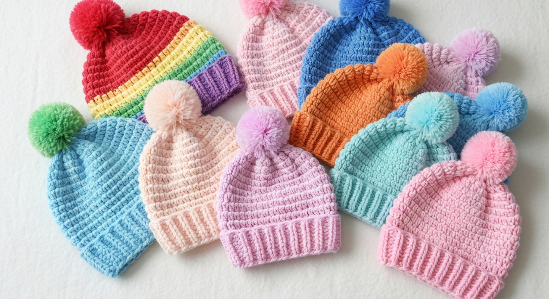 9. Kostenlose Vorlage: Kinder Mütze Häkeln Anleitung für Kreative - Chiemseegarn