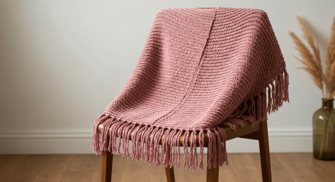 Der perfekte Poncho: Einfache Strickanleitung für Anfängerinnen - Chiemseegarn