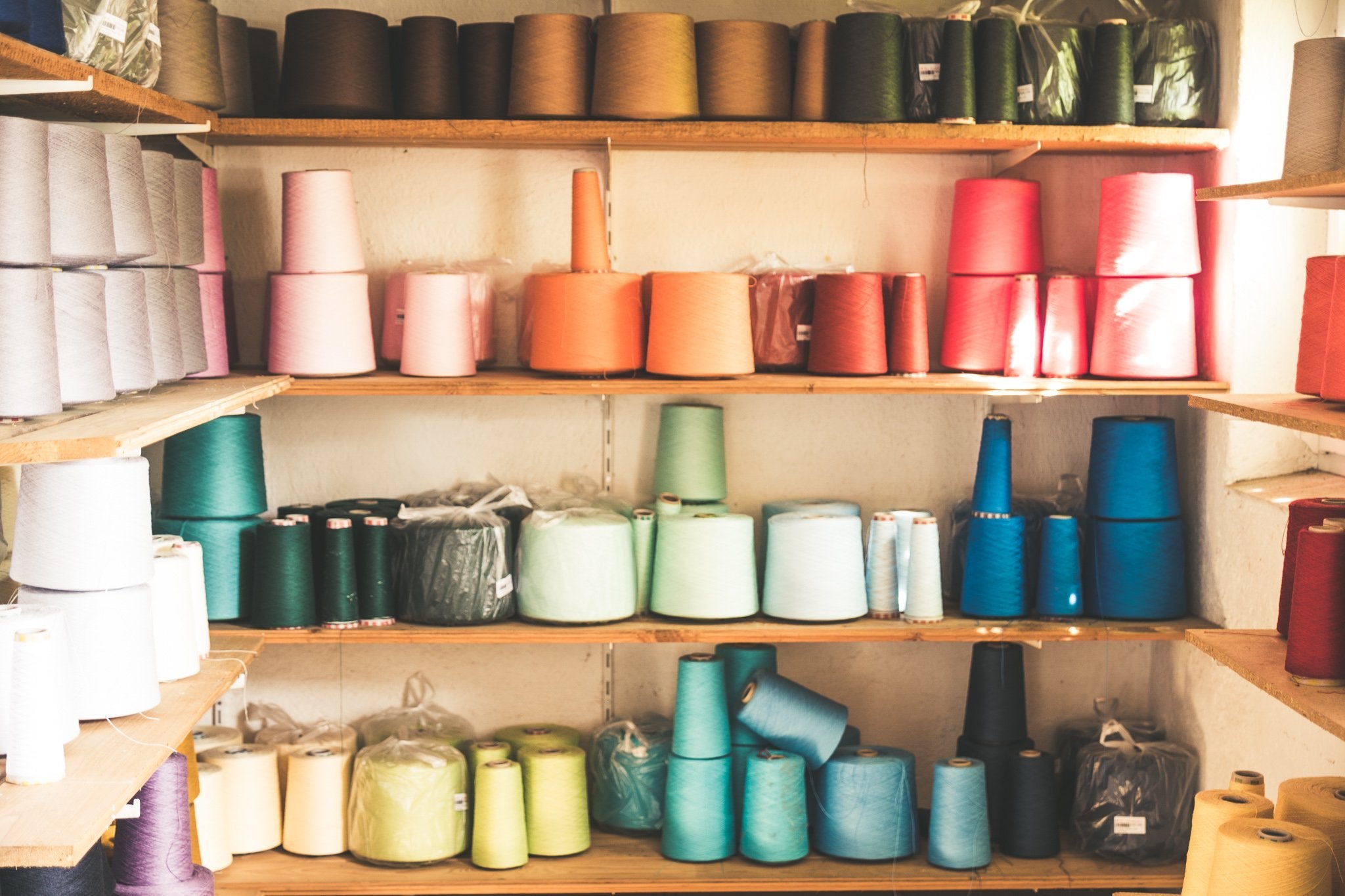 Unsere Kreativwerkstatt. - Chiemseegarn