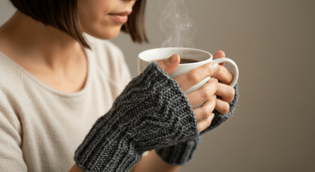 Stulpen stricken mit Stil: Anleitung für Stulpen mit Daumenkeil - Chiemseegarn