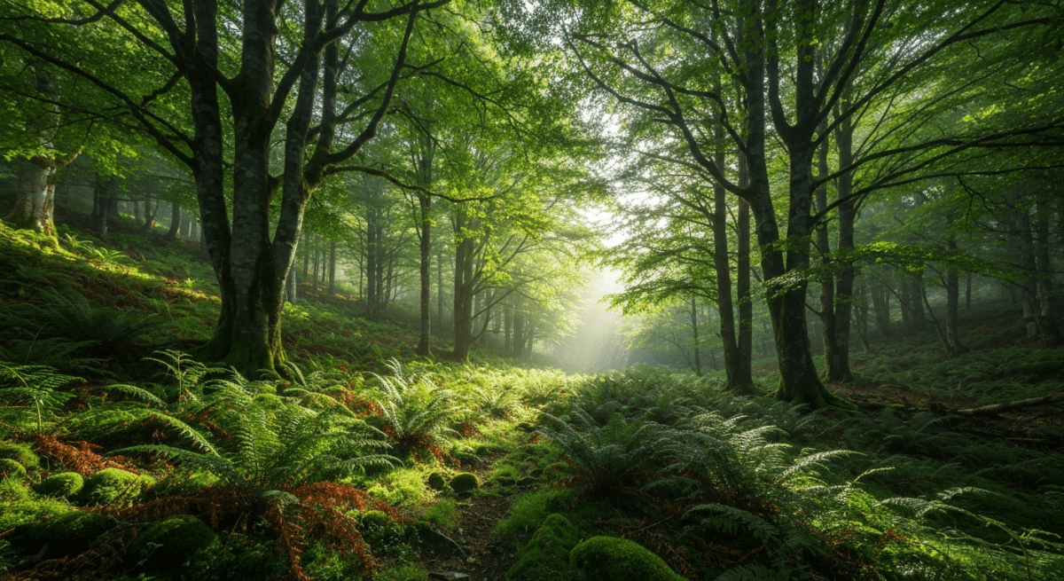 Waldspaziergang - Chiemseegarn