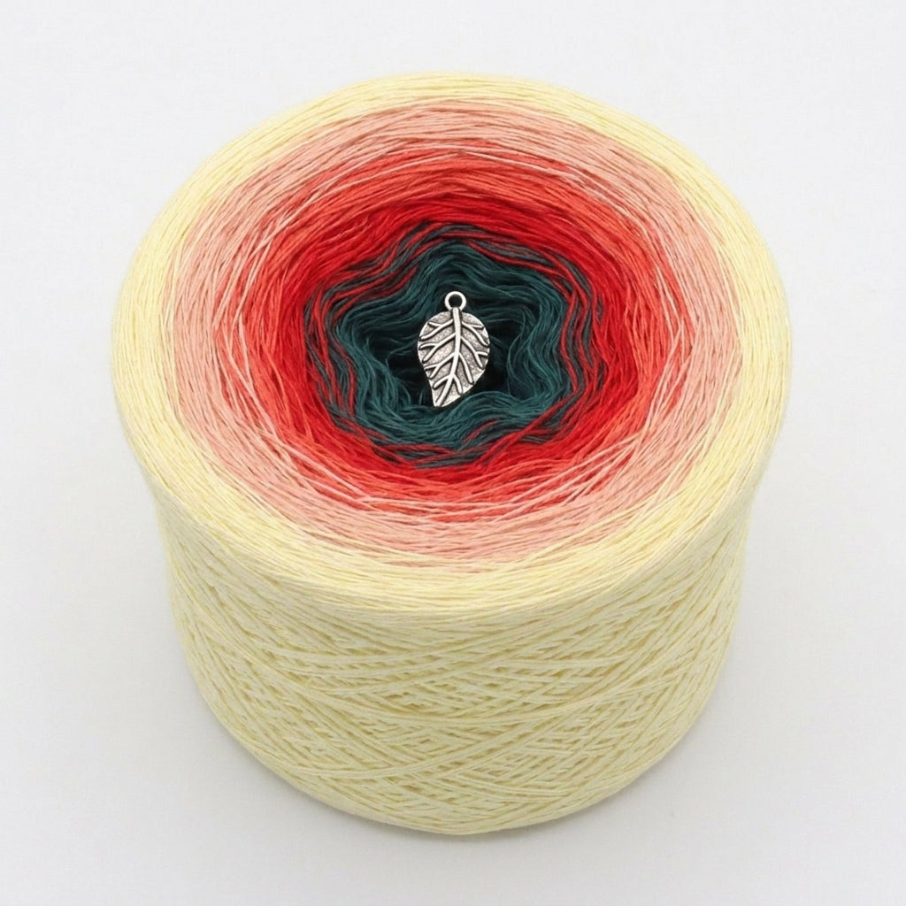 1. Advent – Farbverlaufsgarn von Chiemseegarn