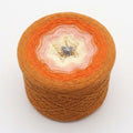 Marillenkuchen Farbverlaufsgarn Bobbel 4-farbig von Chiemseegarn