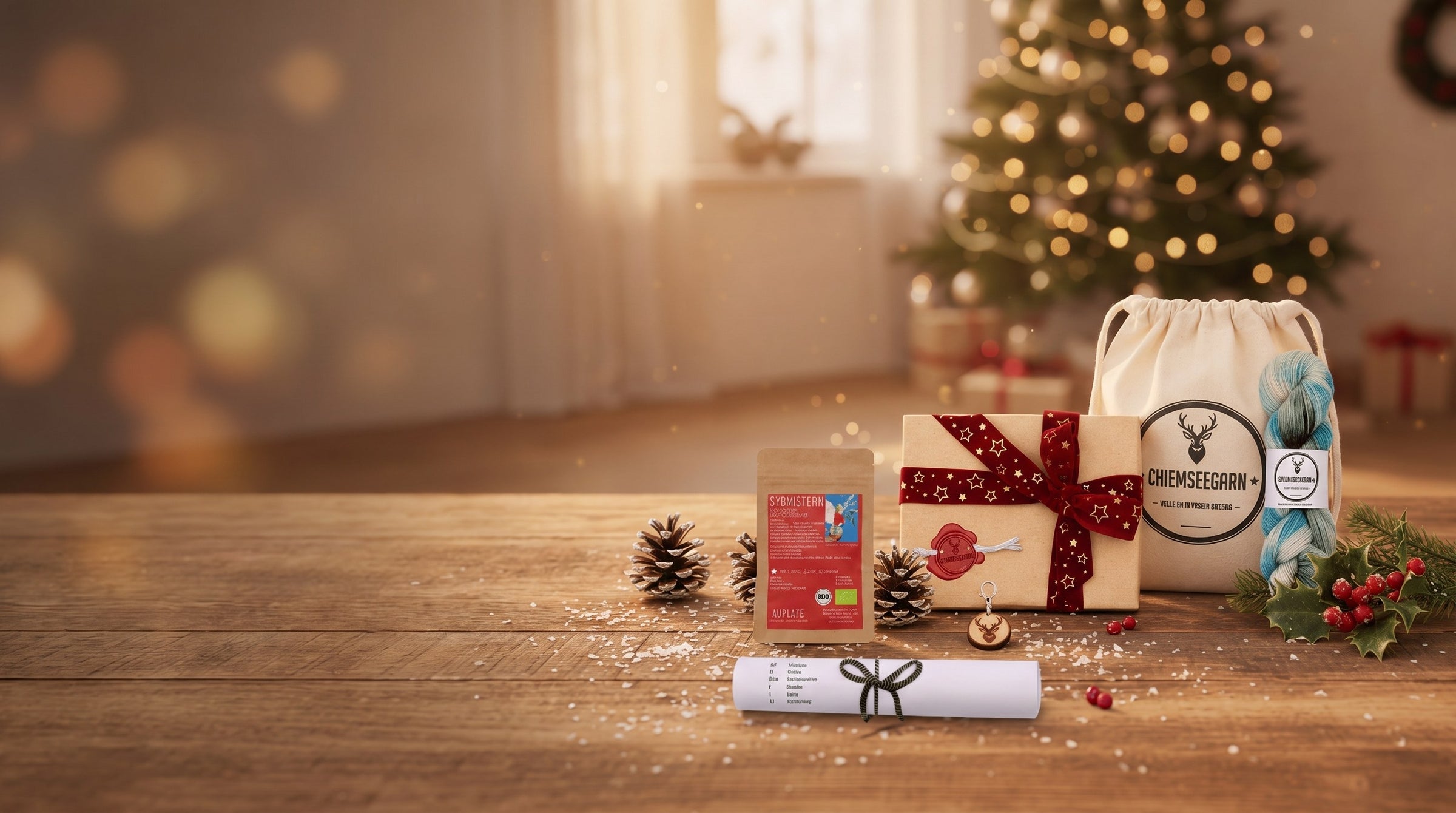 Chiemseegarn Adventskalender 2026 – Startseiten-Banner