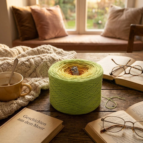 Adonisröschen – Farbverlaufsgarn von Chiemseegarn