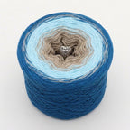 Adriaküste – Farbverlaufsgarn von Chiemseegarn