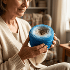 Adriaküste – Farbverlaufsgarn von Chiemseegarn