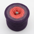 Alpenglühen – Farbverlaufsgarn von Chiemseegarn