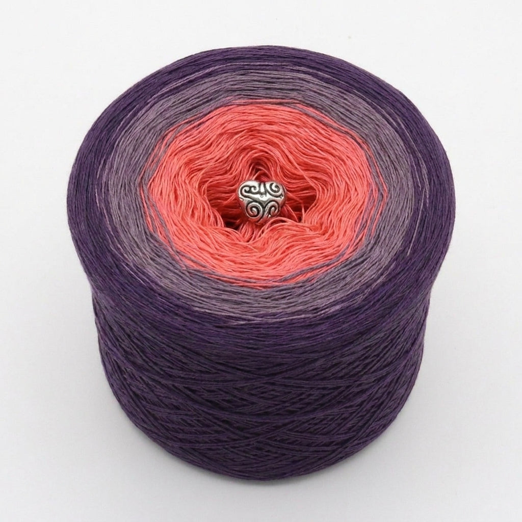 Alpenglühen – Farbverlaufsgarn von Chiemseegarn