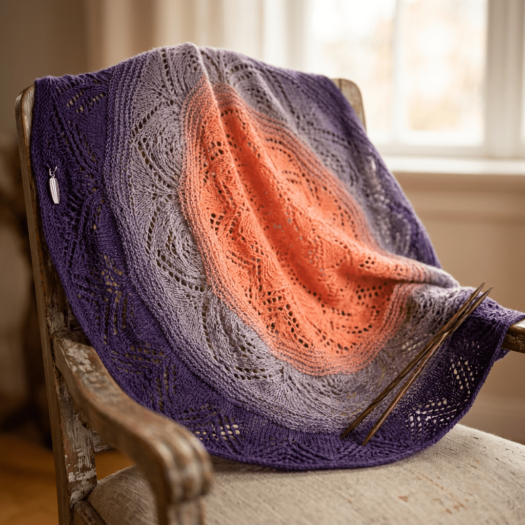 Alpenglühen – Farbverlaufsgarn von Chiemseegarn