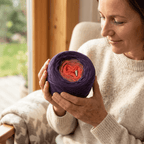 Alpenglühen – Farbverlaufsgarn von Chiemseegarn