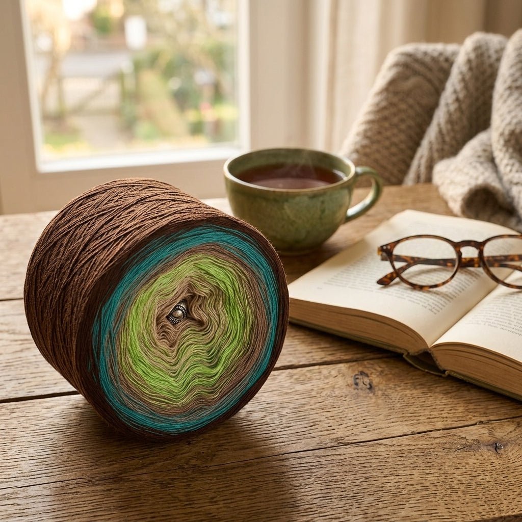 Angkor Wat – Farbverlaufsgarn von Chiemseegarn