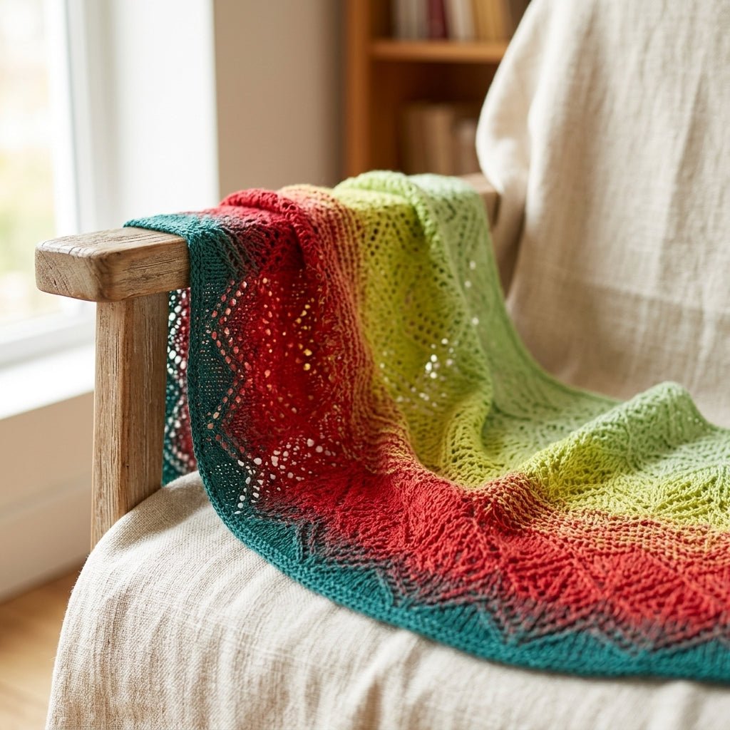 Apfelernte – Farbverlaufsgarn von Chiemseegarn