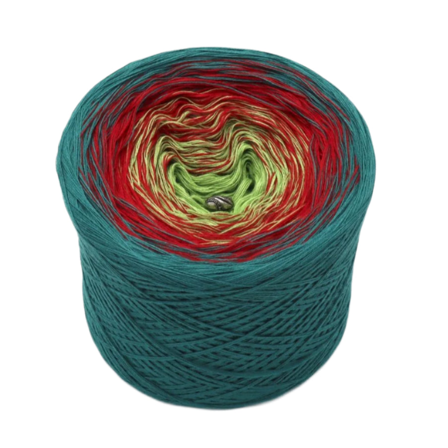 Apfelernte – Farbverlaufsgarn von Chiemseegarn