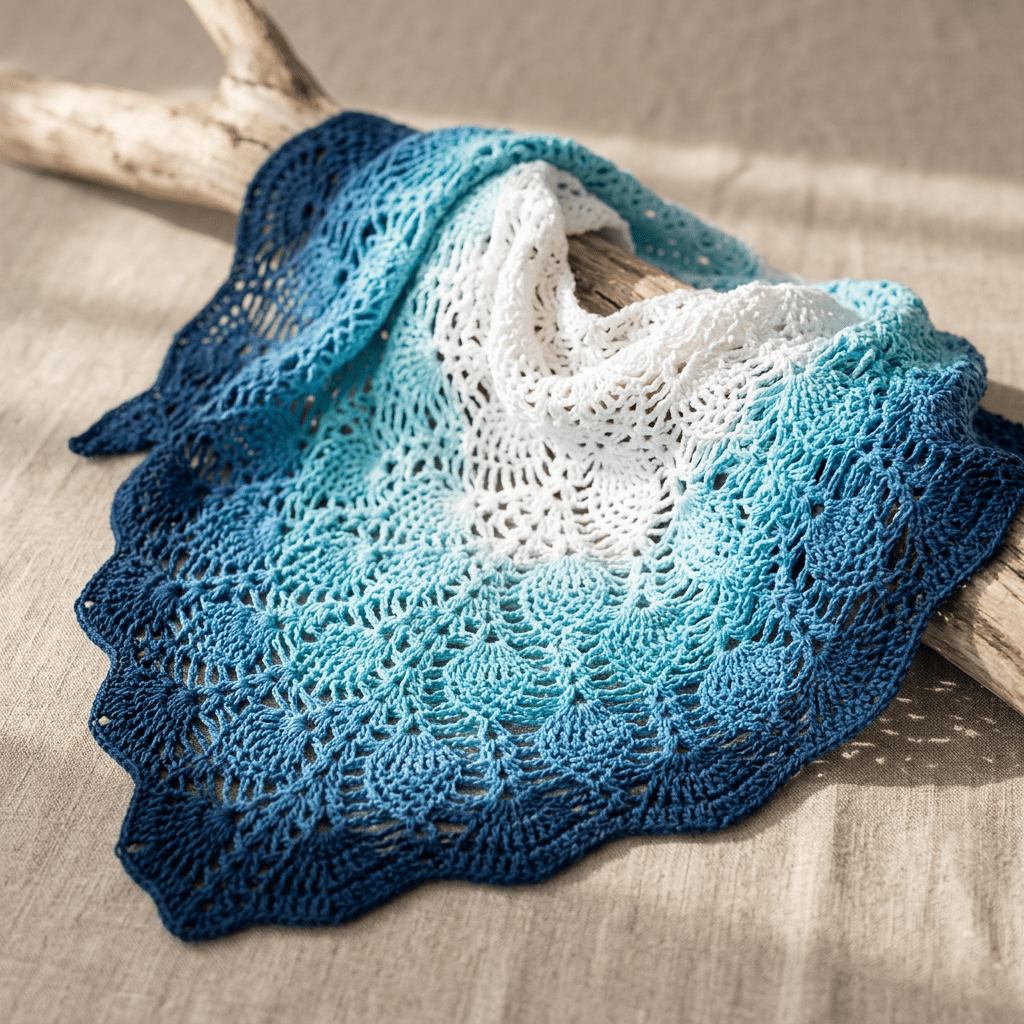 Arktis – Farbverlaufsgarn von Chiemseegarn