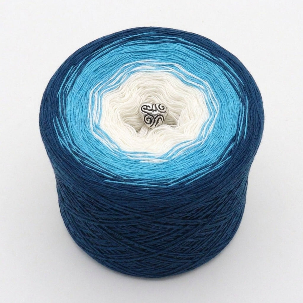 Arktis – Farbverlaufsgarn von Chiemseegarn
