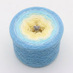 Baby Blue – Farbverlaufsgarn von Chiemseegarn