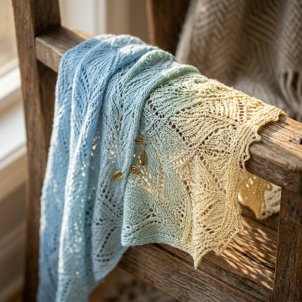 Baby Blue – Farbverlaufsgarn von Chiemseegarn