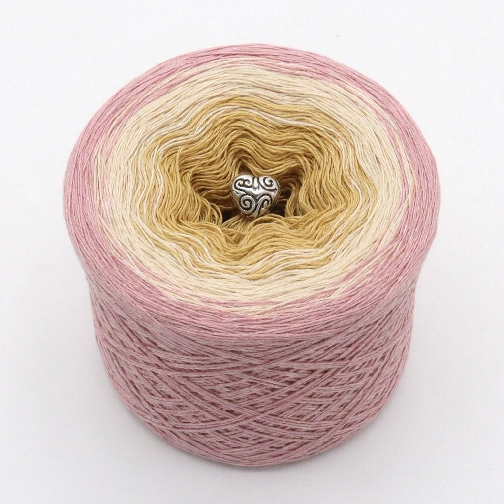 Baby Rose – Farbverlaufsgarn von Chiemseegarn