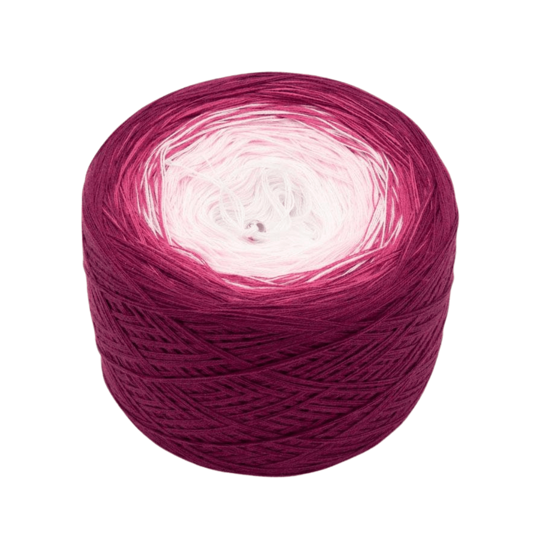 Beerensorbet - Bobbel Wolle und Farbverlaufsgarn von Chiemseegarn
