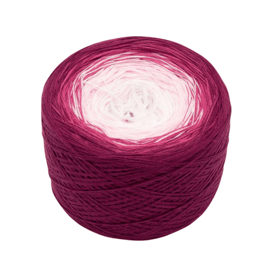 Beerensorbet - Bobbel Wolle und Farbverlaufsgarn von Chiemseegarn