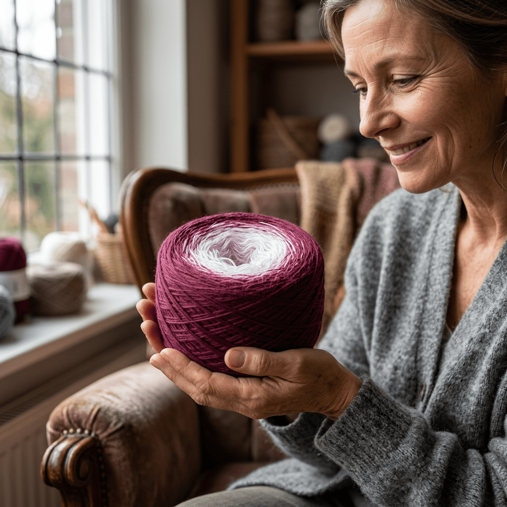 Beerensorbet – Farbverlaufsgarn von Chiemseegarn