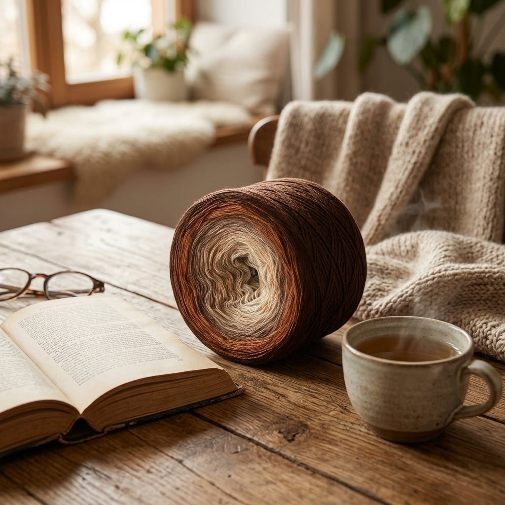 Bergtour – Farbverlaufsgarn von Chiemseegarn