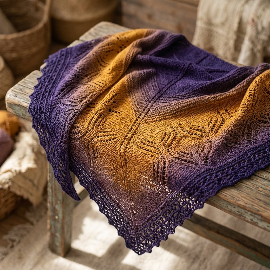 Besuch auf dem Bazar – Farbverlaufsgarn von Chiemseegarn