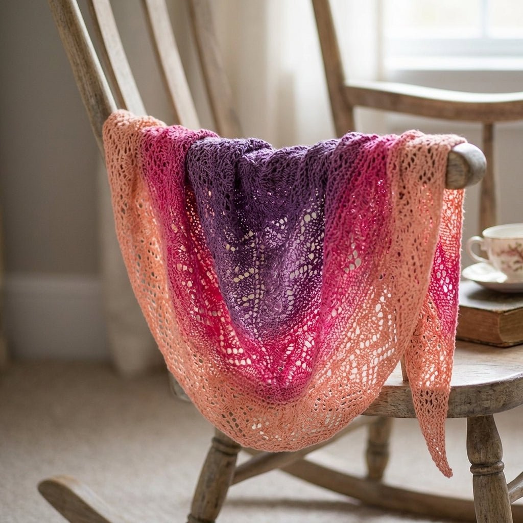 Blütenmeer – Farbverlaufsgarn von Chiemseegarn