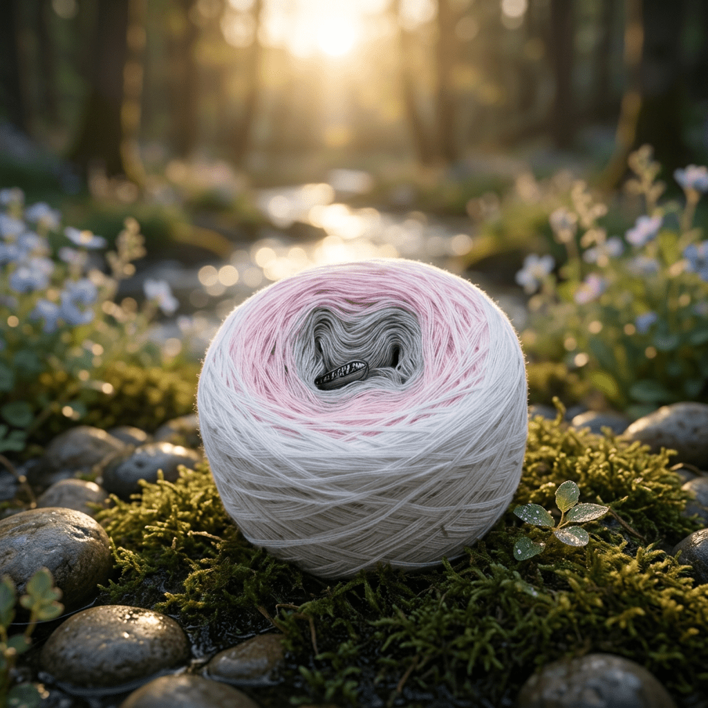 Blütenstaub – Farbverlaufsgarn von Chiemseegarn