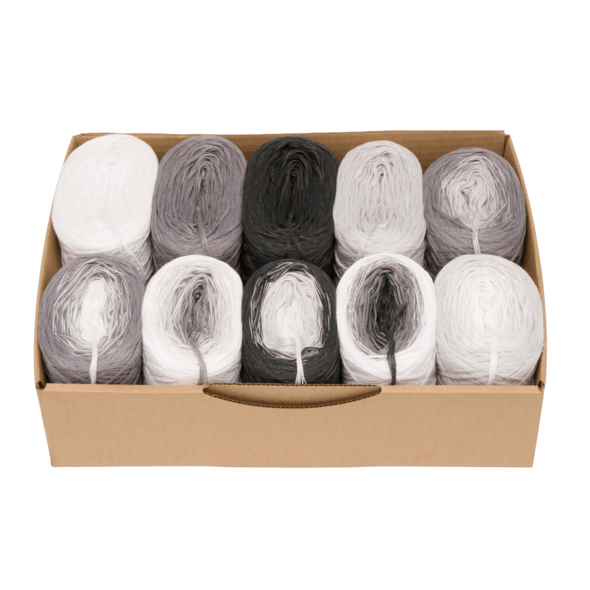 Bobbel Kombi Boxen - Bobbel Wolle und Farbverlaufsgarn von Chiemseegarn