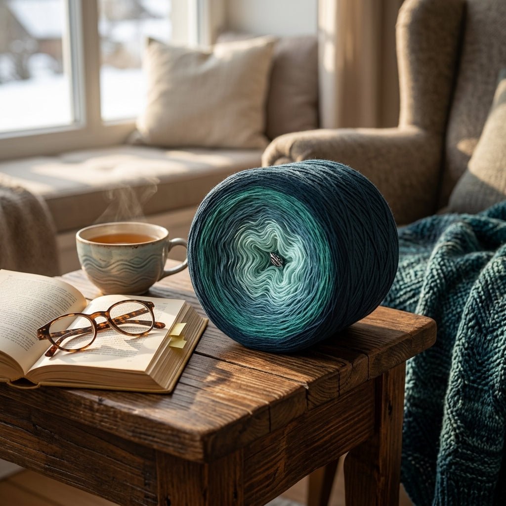 Bosporus – Farbverlaufsgarn von Chiemseegarn