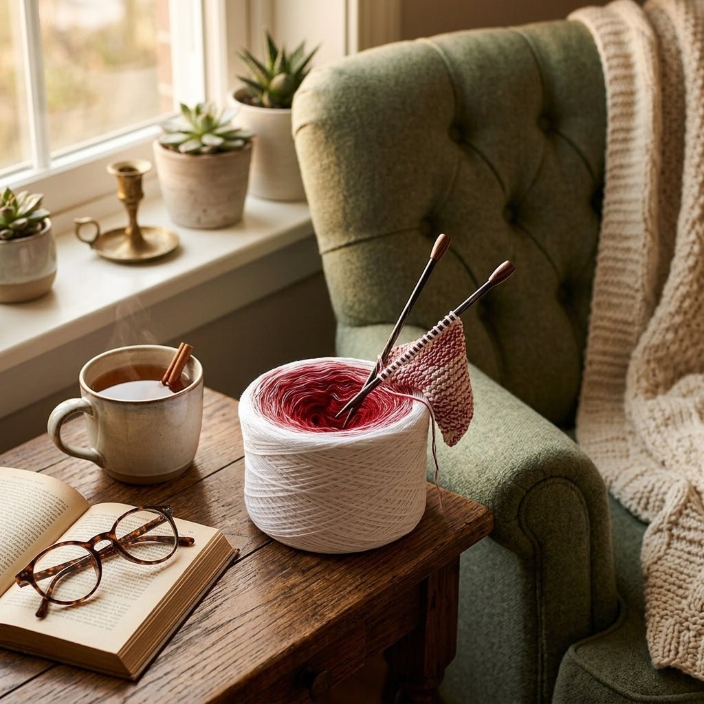 Brandenburg – Farbverlaufsgarn von Chiemseegarn